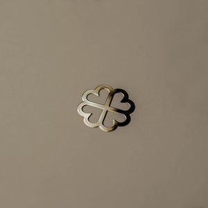 GOLD FOUR-LEAF CLOVER